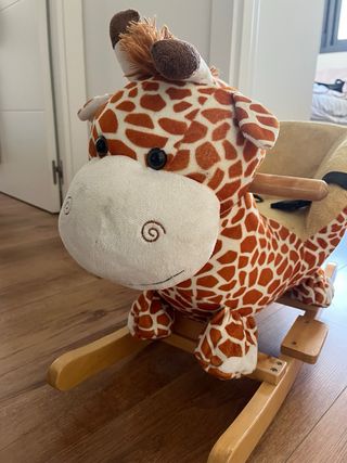 Balancín jirafa bebé