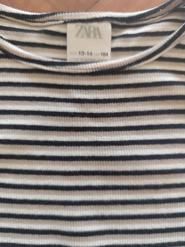 Camiseta rayas Zara niña