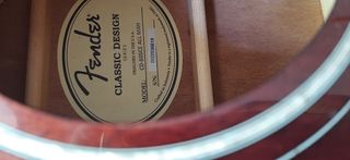 Guitarra Acústica Fender