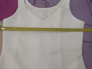 Camiseta blanca tirantes encaje