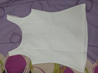 Camiseta blanca tirantes encaje
