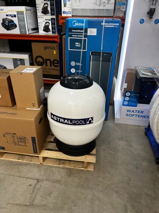 Filtro Astralpool piscina - blanco