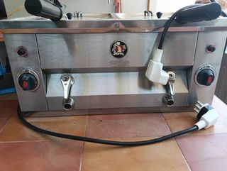 Freidora industrial doble