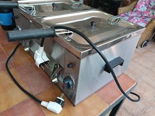 Freidora industrial doble