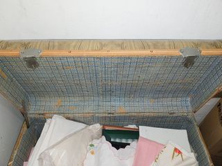 Vecchio baule di legno