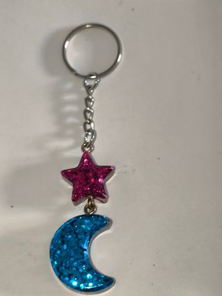 Llavero Luna y Estrella ✨