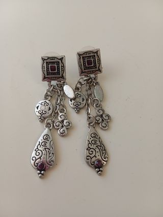 Pendientes Amatista