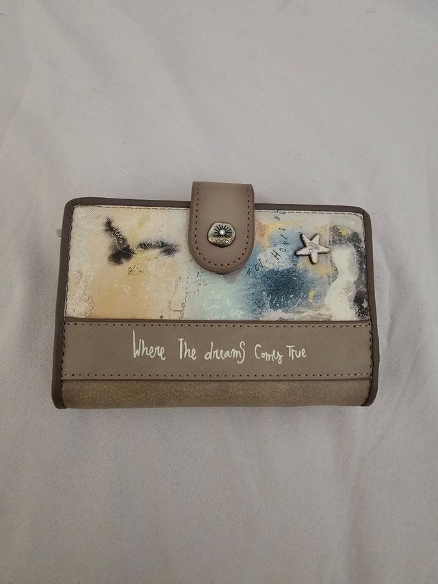 Billetera Aneke - Marrón Beige