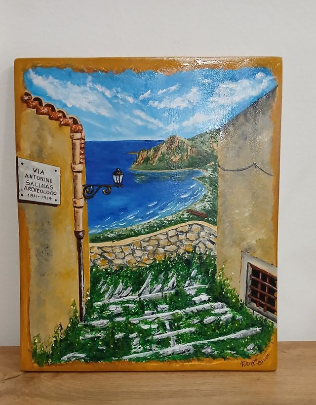 Quadro Sicilia - Mare di Erice