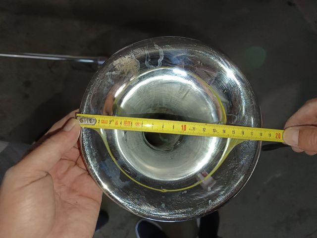 2 Bocinas Cromadas para Camión - 94,5cm