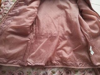 Chaqueta acolchada rosa