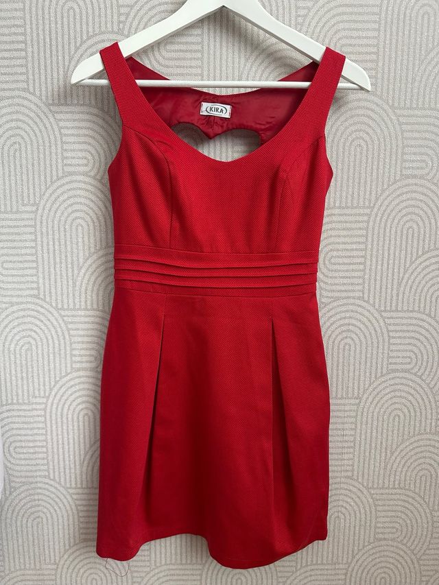 Vestido rojo Kira - Talla S