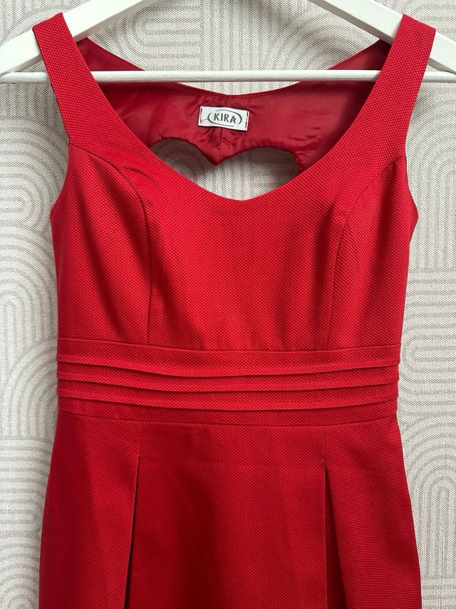 Vestido rojo Kira - Talla S