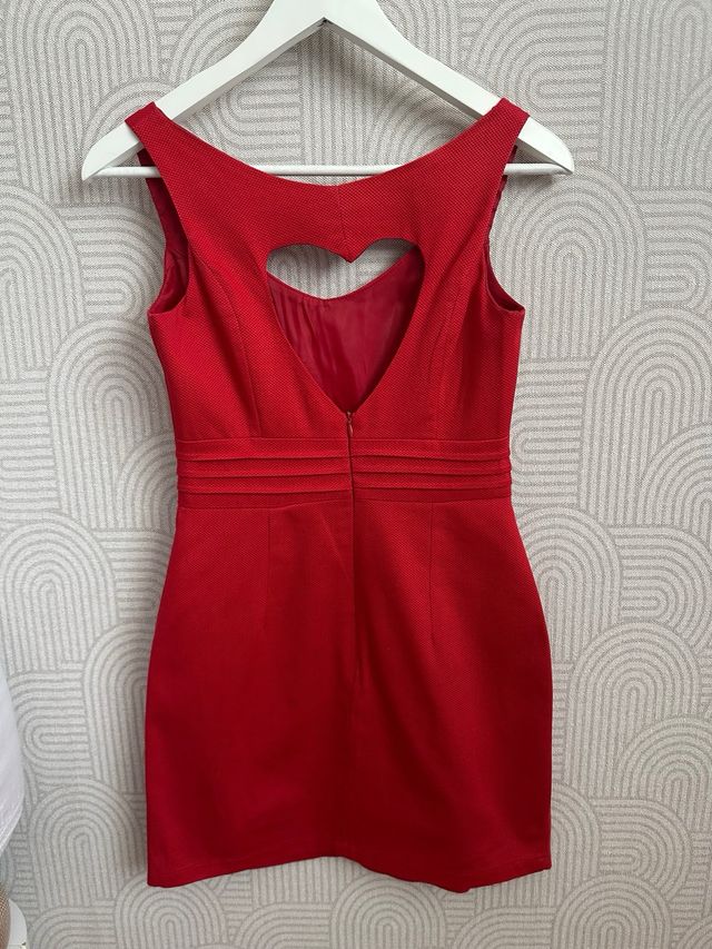 Vestido rojo Kira - Talla S