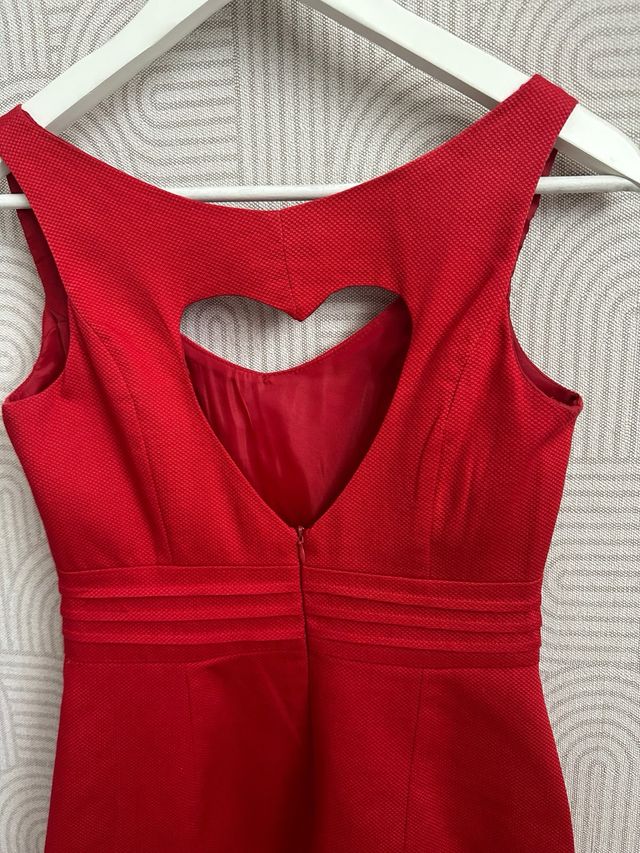 Vestido rojo Kira - Talla S