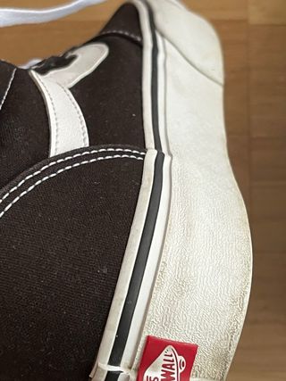 Vans altas negras mujer