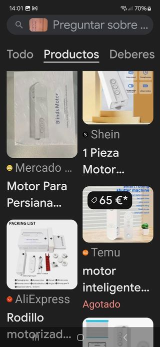Motor persianas - WiFi, BLE, Zigbee