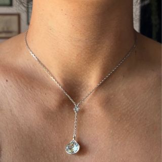 Conjunto Swarovski: Collar y pendientes