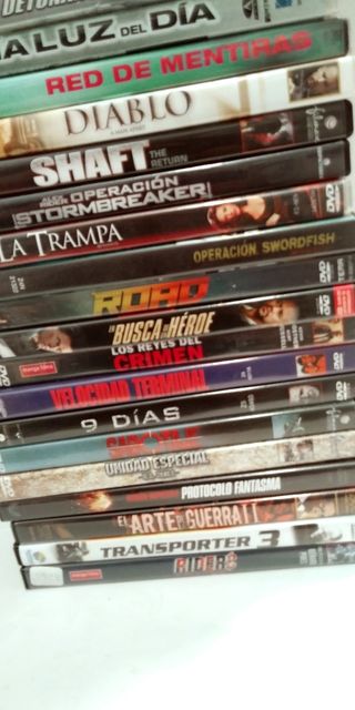 Lote 30 Peliculas Acción DVD