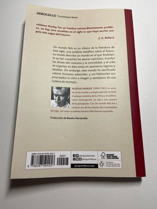 Un mundo feliz / Brave New World (Spanish Edition)