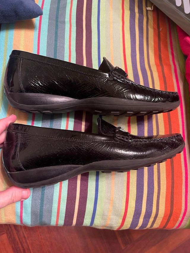 Geox Mocasines Mujer 39/Negro charol
Como nuevos