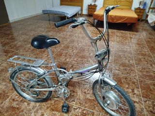 Bicicleta eléctrica plegable