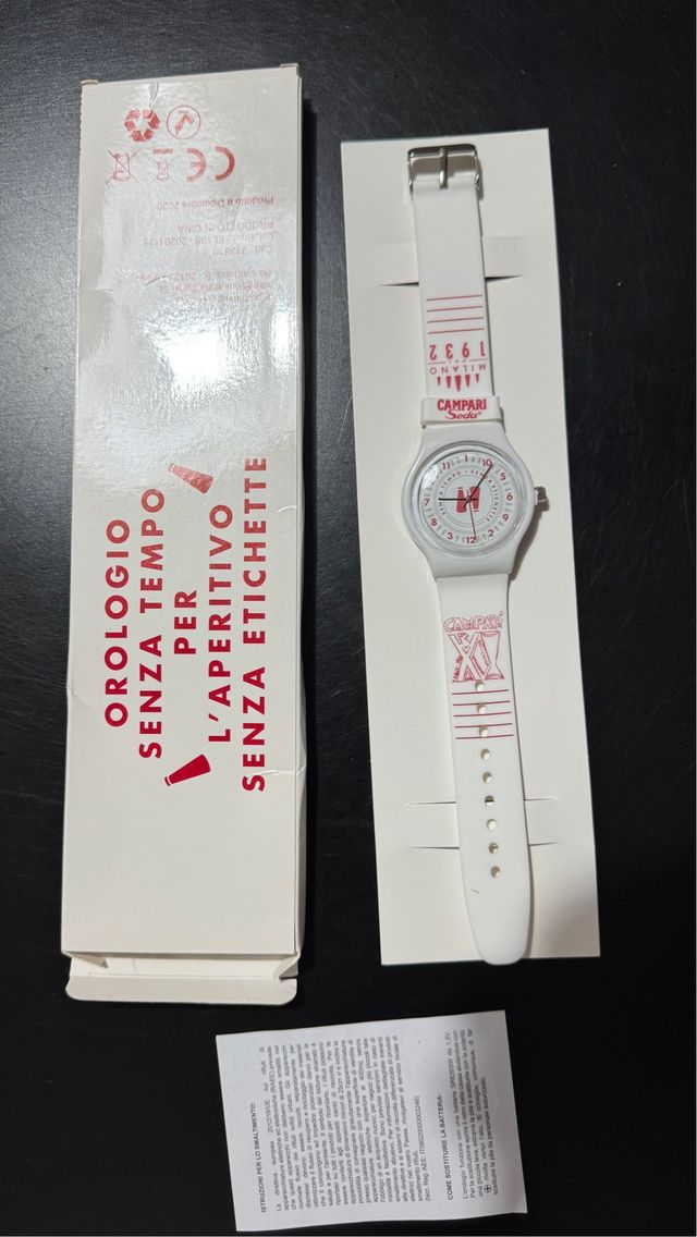 Orologio Campari Soda - Nuovo