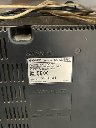 PACK ALTAVOCES/REPRODUCTOR DE SONIDO VIETA Y SONY