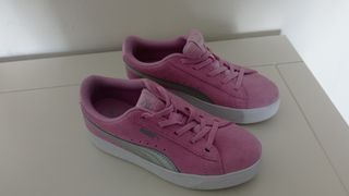 Zapatillas Puma niña rosa