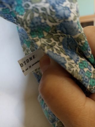 Pigiamone corto fantasia floreale