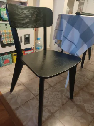 Sillas Ikea Lisabo negras