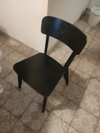 Sillas Ikea Lisabo negras