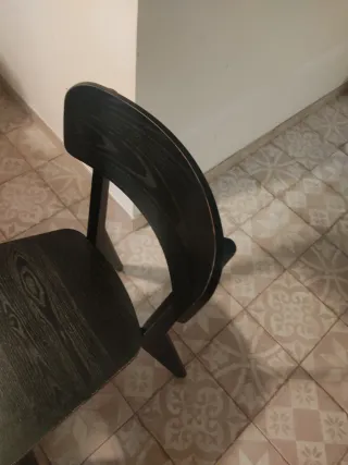 Sillas Ikea Lisabo negras