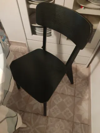 Sillas Ikea Lisabo negras