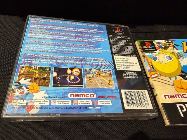 Klonoa Beach Volleyball PS1 PAL