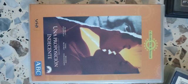 VHS Una Proposición Indecente