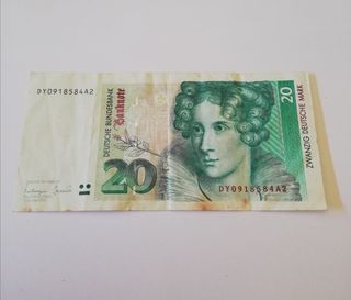Billete 20 Marcos alemanes (1993)