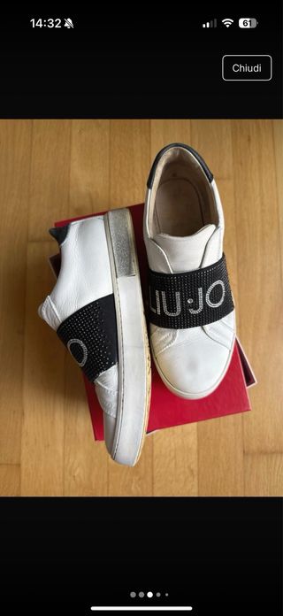 Liu Jo Sneakers Slip on Strass 35 numero 35