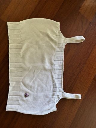 Top cotone ragazza 13-14 anni bianco benetton