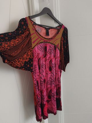 Vestido Custo Barcelona multicolor