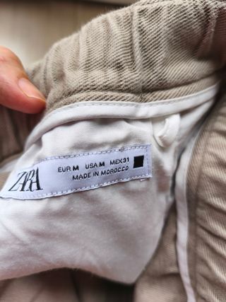 Shorts Zara beige - Hombre