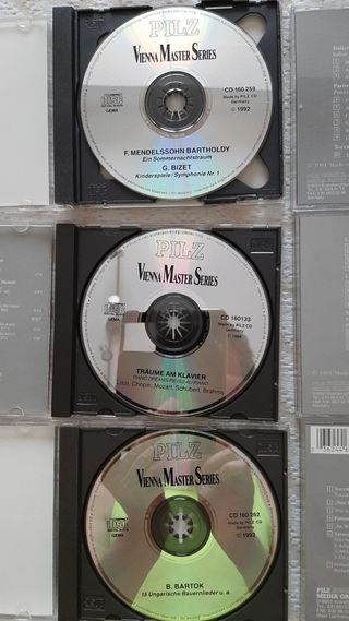 9 CDs = 6€. Clásicos Vienna Masters