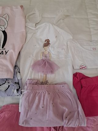 Lote 6 Pijamas  verano niña talla 14-16 