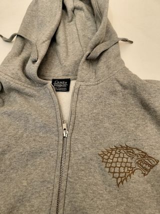 Chaqueta Sudadera Game of Thrones gris