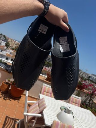 Chanclas NIKE MMW 005 Slide negras