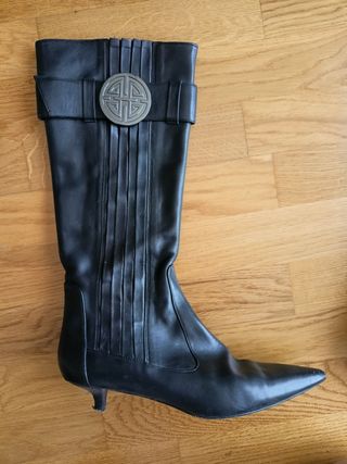 Botas Boss mujer - Piel negra