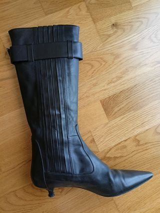 Botas Boss mujer - Piel negra