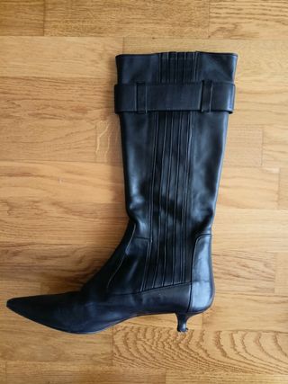 Botas Boss mujer - Piel negra