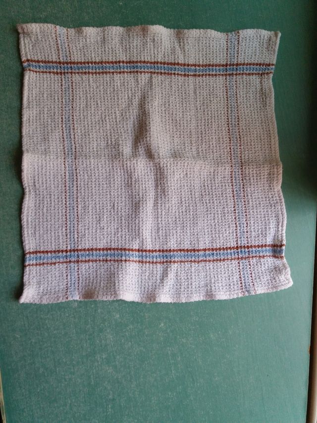 6 Trapos Cocina - Algodón - Azul/Blanco