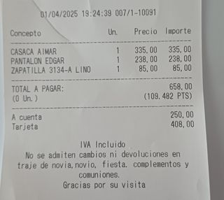 Traje comunión niño de la firma Hortensia Maeso